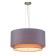 Suspended Indigo, 13020/3P Nickel. 3x60W, e27, 600x600x320/1820 mm, gray color