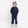 A set for a boy (jumper, coco), dark blue color, height 140 cm