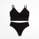 Female set (top, panties) Black color, rr 42-44