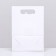Box-pack, with a window, white, 20 x 14 x 7 cm