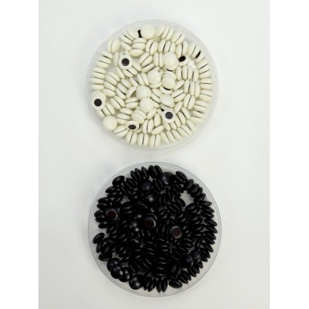 The board game is magnetic, board 29.5 x 28.5 x 1.5 cm, 301 stone 1.2 x 0.5 cm-4