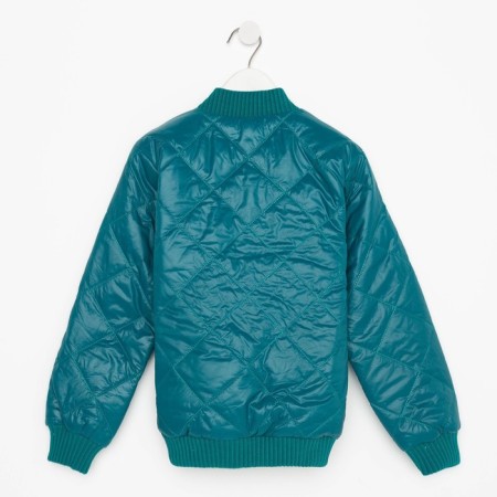Jacket for girls, green color, height 104 cm-8