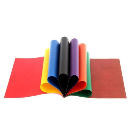 Colored paper A4, 8 sheets, 8 colors "machine", offset, bilateral, on the bracket-1