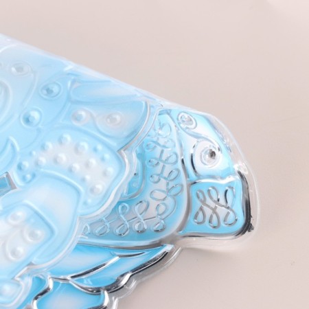 Stickers on the windows "New Year" deer, snowflakes, blue tone, 32x23 cm-2