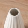 VAZA Ceramics Table "Pernille" 12.5x6 cm, white