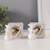 Souvenir Polystone "Girl Angel with two tails" White mix 3.5x3x5.5 cm