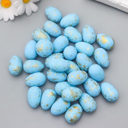 Easter decor "Egg - golden spots" set 36 pcs 3x2x2 cm-1