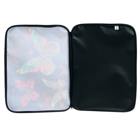 Folder for drawings and drawings A3, 470 x 350 x 20 mm, with handles, textile, calligrata "butterflies"-3