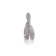 Soft toy Gulliver Dinosaurus "Gray", 27 cm