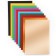 Cardboard color with sparkles, A4, 10 sheets, 10 colors, non -moped, bilateral, in the folder, 250 g/m², Smeshariki