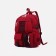 School backpack on lightning, 5 outer pockets, red color
