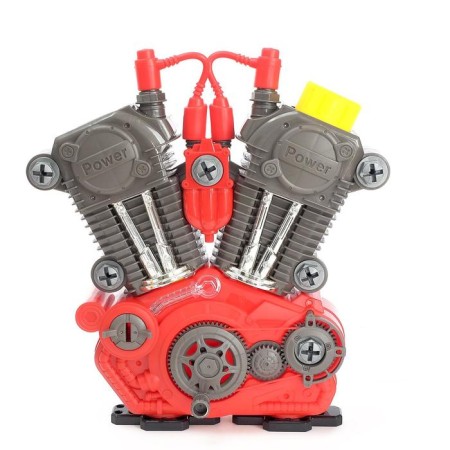 The designer "Internal combustion engine", light and sound effects, 31 parts-1