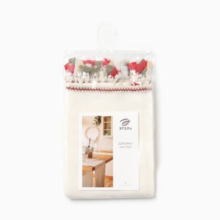 Walking on the table Ethel Home Collection 40x146 cm, 100% flax-8