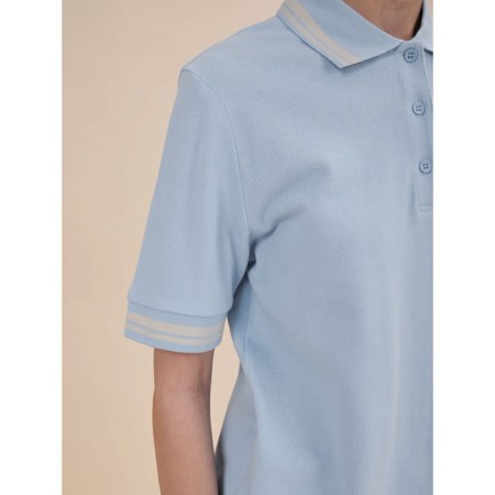Polo female Pelican, size 44, blue color-3