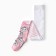 Children's tights "Marie", cats aristocrats, height 110-116 cm, white/pink color