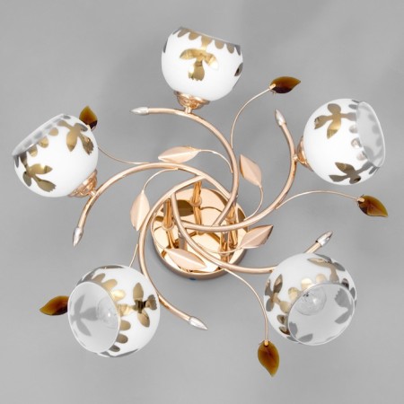 Adele chandelier 5x40W E27 Gold Model: 2612361-3