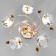 Adele chandelier 5x40W E27 Gold Model: 2612361