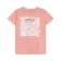 Women's T-shirt Let’s Go, size 44, pale pink color
