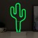 Night Plastic "Cactus" 3AA (not in the kit) Dyodnaya tape white 12.7x7.1x28 Risalux