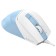 Mouse A4Tech FSTYLER FM45S AIR Blue/White optical (2400DPI) Silent USB (7but)