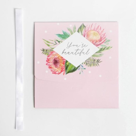 Gift folding box, packaging, “flowers”, 16.5 x 12.5 x 5 cm, without tape-5