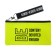 Penal is soft, 1 compartment, 100 x 195 mm, flat, reflective element, Phoenix "Your Rules" yellow 61331