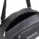 Sports bag with lightning, external pocket, black/gray color
