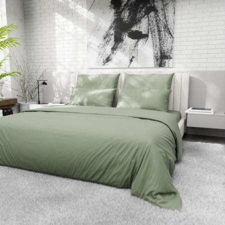 Pillowcase 220s Ethel 50*70 cm, central oliv, satin, 100% cotton-3