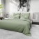 Pillowcase 220s Ethel 50*70 cm, central oliv, satin, 100% cotton