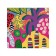 Organizer in a bath on suction cups "neon tropics", for storing toys and trifles, size 33x39 cm