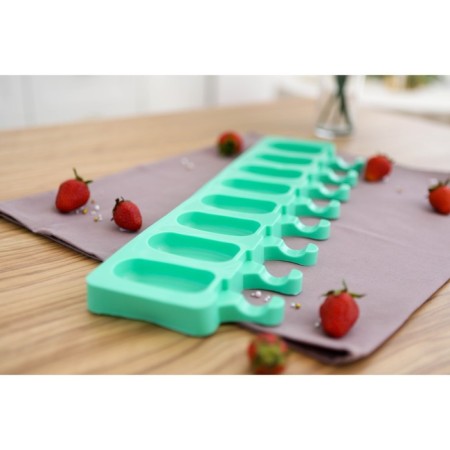 The ice cream uniform "Eskimo", silicone, 42 × 12 cm, 8 cells (6.8 × 3.8 cm), Mix color-10