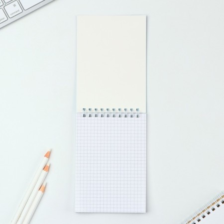 Notepad A6, 40 liters on the crest, soft cover "Nature"-1