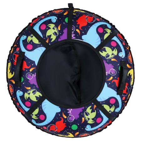Tubing - cheap Winter Star "dinosaurics", case diameter 100 cm, blue color-2