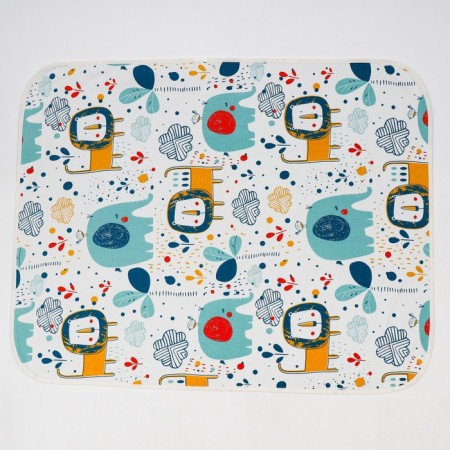 A waterproof diaper, 80*100 cm "Africa"-6