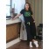 Female suit, size 48, black color