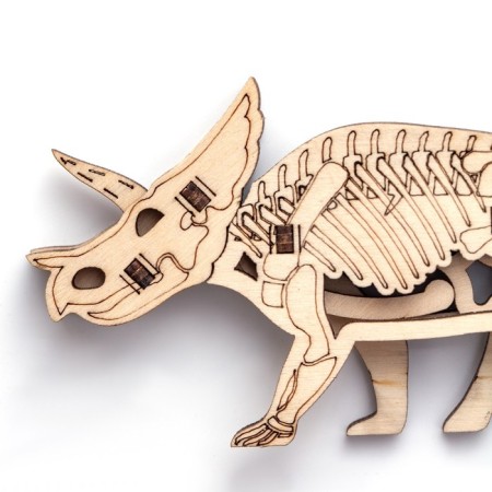 Wooden designer Drovo "Triceratops Bron"-4