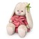Soft toy "Bunny mi in stylish trench coat", 34 cm