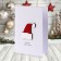 A postcard with a wooden element "Happy New Year!" Handmade, red cap, 14.7x10.5 С 1012702