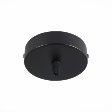 Ceiling fastening per 1 lamp (round) ST LUCE. SL001.403.01. SL001, 10x10x2 cm, black color
