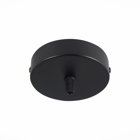 Ceiling fastening per 1 lamp (round) ST LUCE. SL001.403.01. SL001, 10x10x2 cm, black color