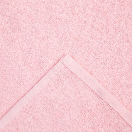 Gift towel with a toy Ethel "Dwarf" 50x90 cm, pink color, 100% cotton, 320g/m2-4