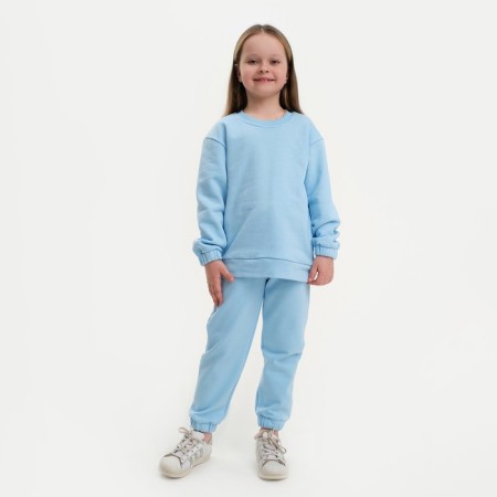 Kidshot (sweatshirt, trousers) KAFTAN "BASIC Line", size 38 (146-152), Blue color-1