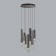 Schiny LED 7X4W 3000K cascading chandelier