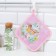 Graduation of the share "Easter cake" 17x17 cm, 35% cotton, 65% PE, Vatin 250 g/m2
