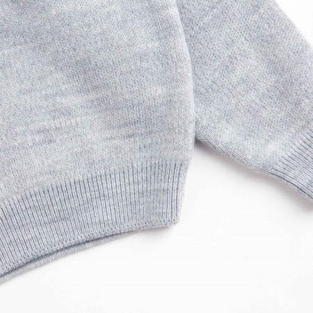 Hoods for girls, height 104 cm, light gray color-3