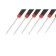 Set of screwdrivers for accurate work Fusion Matrix 13361, 2k, in layer. Penalia, 6 pcs.