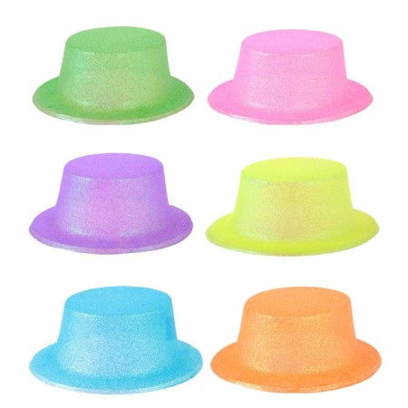 Carnival hat "Cylinder", rr. 56, Mix colors-1