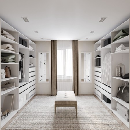 Shelf in the 2-door cabinet "Max", 750 × 580 × 18 mm, white color-3