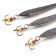 Vertical "Yaman" Board Bolshoi with a tee, size 60 mm, 9.5 g, nickel