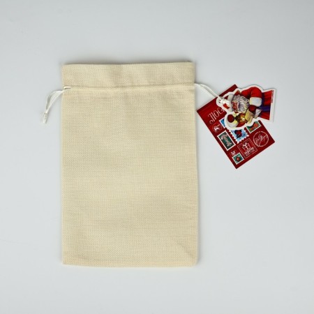 Gift bag "New Year's Post", 20 x 30 cm, New Year-4